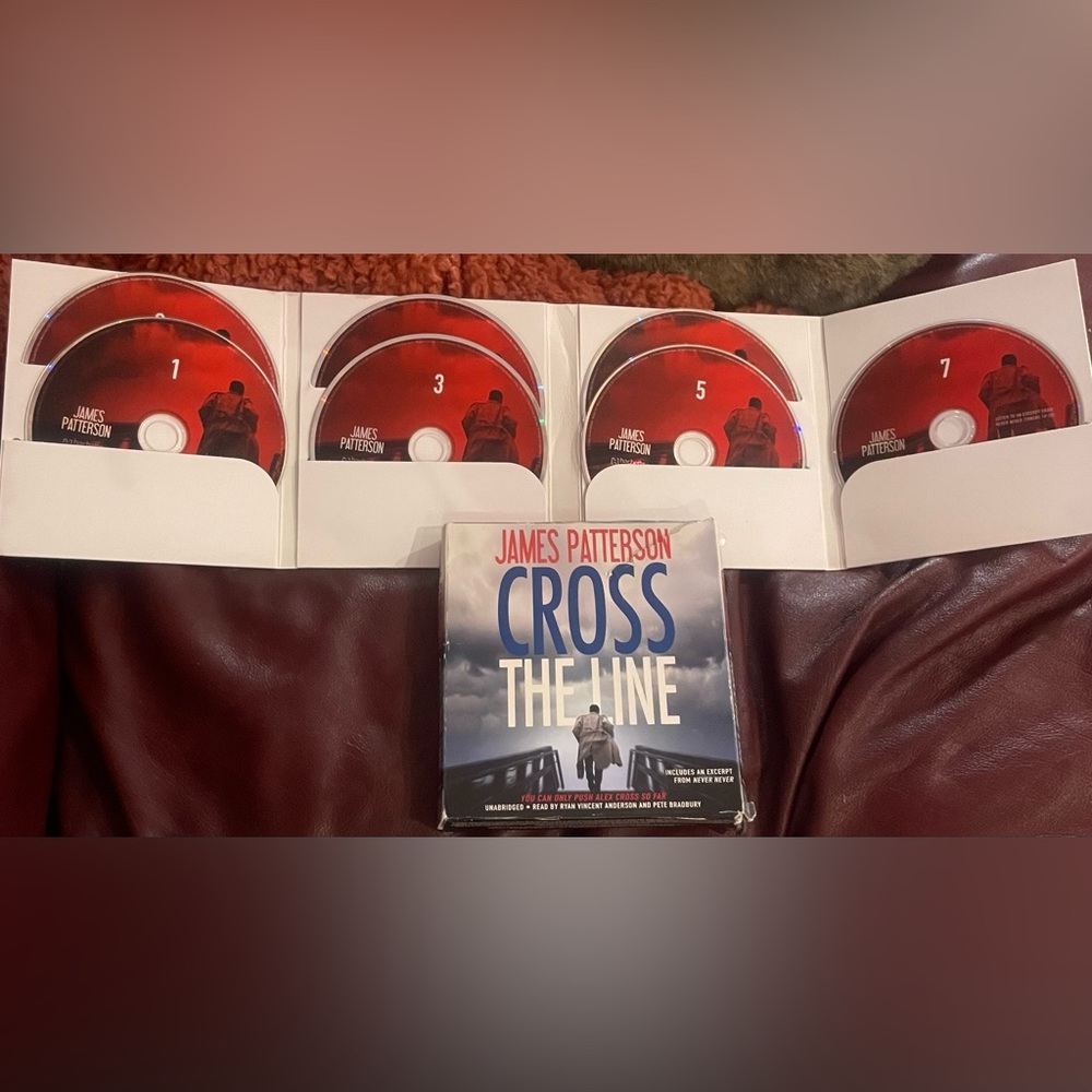 ‘Cross the Line’ JAMES PATTERSON Audiobook Set